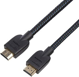 ベーシック ハイスピード HDMIケーブル (高耐久編組ナイロン) - 0.9m HDMI2.0規格