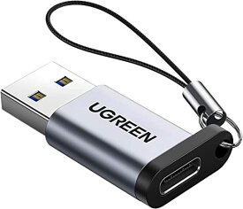 UGREEN USB Type-C 変換アダプタ USB 3.1 Type C メス to USB 3.0 オス 変換 QC3.0 急速充電と高速データ転送同期 Windows 10 / Mac OS対応 MacBook iPad Pro iPhone