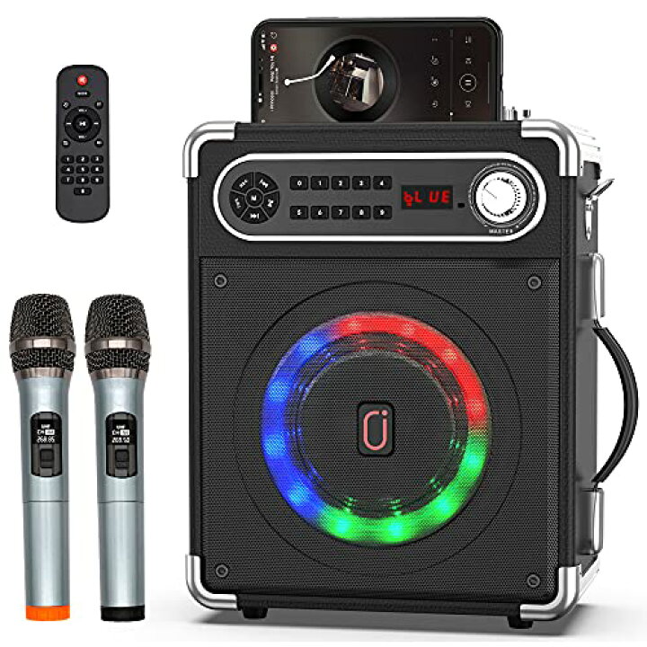 楽天市場】JYX スピーカーセット 拡声器 ワイヤレスマイク2本 
