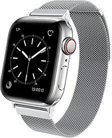 BRG コンパチブル Apple Watch バンド コンパチブル アップルウォッチバンド ステンレス留め金製 コンパチブル Apple Watch ベルト コンパチブル Apple Watch Series Ultra/SE2/SE/8/7/6/5/