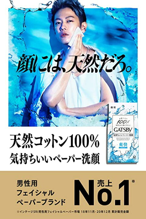 誠実】 GATSBY ギャツビー フェイシャルペーパー アイスタイプSA マンダム GATSBY ギャツビー フェイシャルペーパー アイスタイプ 15枚入