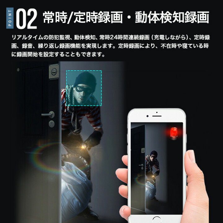 楽天市場 最新版 小型ネットワークカメラ 防犯 ネットwifi 4k 1080p高画質 遠隔設定 人体検知機能 長時間録画 広角150度 赤外線暗視 用 Ios Android対応 日本語アプリ アキラストア