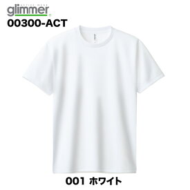 4.4オンス ドライTシャツ#00300-ACT glimmer レディスサイズ WM WL