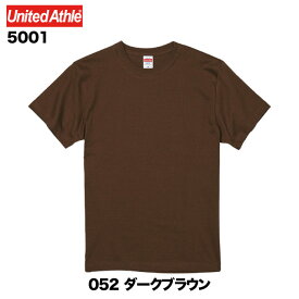 5.6オンス ハイクオリティーTシャツ#5001-03 G-S G-M G-L ユナイテッドアスレ UNITED ATHLE