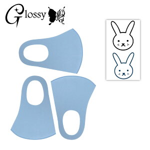 Glossy(ObV[) fR}XN J[}XN fR[V}XNLbg  V[1 }XN3 u[ ʃTCY DM-111CM (䂤pPbgΉ)