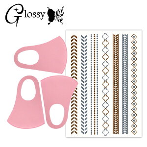 Glossy(ObV[) fR}XN J[}XN fR[V}XNLbg ^bN V[1 }XN3 sN ߃TCY DM-268PS (䂤pPbgΉ)