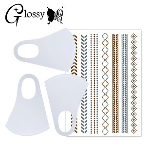 Glossy(ObV[) fR}XN J[}XN fR[V}XNLbg ^bN V[1 }XN3 zCg ʃTCY DM-268WM (䂤pPbgΉ)