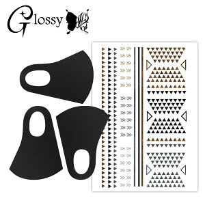 Glossy(ObV[) fR}XN J[}XN fR[V}XNLbg ^bN V[1 }XN3 ubN TCY DM-308BS (䂤pPbgΉ)