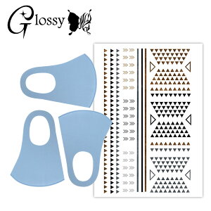 Glossy(ObV[) fR}XN J[}XN fR[V}XNLbg ^bN V[1 }XN3 u[ ߃TCY DM-308CS (䂤pPbgΉ)