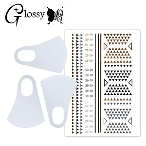 Glossy(ObV[) fR}XN J[}XN fR[V}XNLbg ^bN V[1 }XN3 zCg ߃TCY DM-308WS (䂤pPbgΉ)