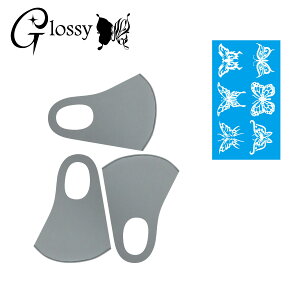 Glossy(ObV[) fR}XN J[}XN fR[V}XNLbg  o^tC  [X V[1 }XN3 O[ ߃TCY DM-439GS (䂤pPbgΉ)
