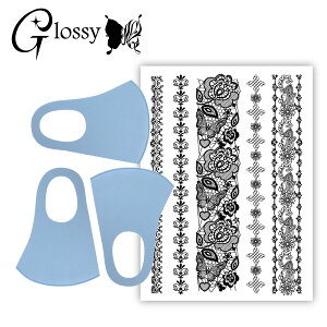 Glossy(ObV[) fR}XN J[}XN fR[V}XNLbg  [X  V[1 }XN3 u[ ߃TCY DM-540CS (䂤pPbgΉ)