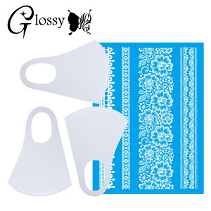 Glossy(ObV[) fR}XN J[}XN fR[V}XNLbg  [X  V[1 }XN3 zCg ʃTCY DM-545WM (䂤pPbgΉ)