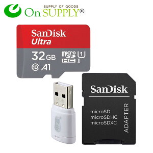 TfBXN }CNSDJ[h [J[h SanDisk Ultra microSDHC 32GB Class10 UHS-I A1 A_v^t sAi OS-111 (䂤pPbgΉ)