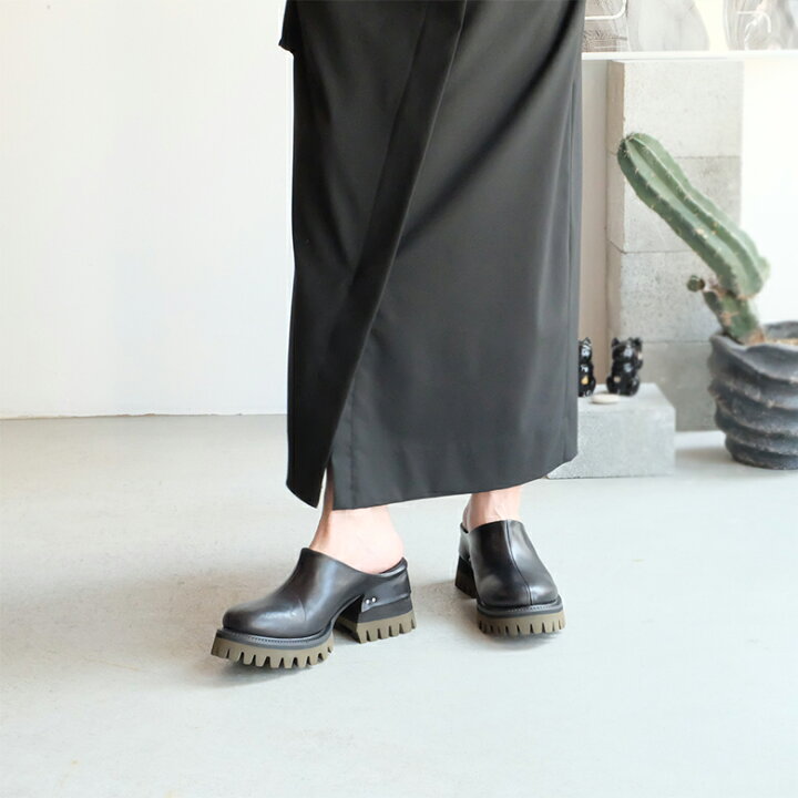 楽天市場】yuko imanishi+ ユウコイマニシプラス レディース 本革 サボ 
