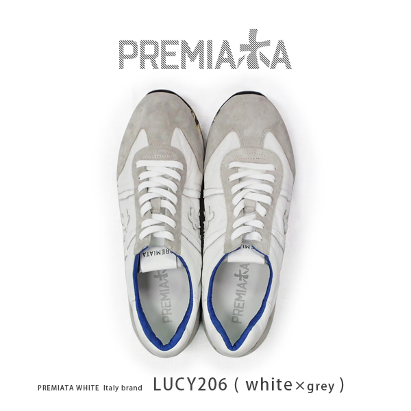 楽天市場】PREMIATA WHITE プレミアータ ホワイト LUCY（ルーシー 206 