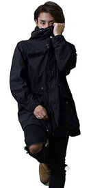 コート メンズ モッズコート ロング 秋 春 ミリタリーコート 大きいサイズ m65 ブラック 黒 オリーブ 緑 ネイビー 紺 ホワイト 白 アウター スプリングコート