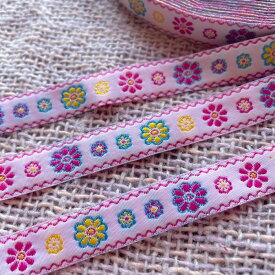 ＊2mでお届け＊チロリアンテープ アジア チェンマイ タイ リボン モン族 ラインテープ 縁取り 手作り 細め クラフト ハンドメイド 花 10mm 15mm アジアン雑貨 エスニック ヒッピー 手芸用品 猫 猫雑貨 輸入雑貨 ネイティブ 刺繍 アジア 首輪 小物作り チロリアン