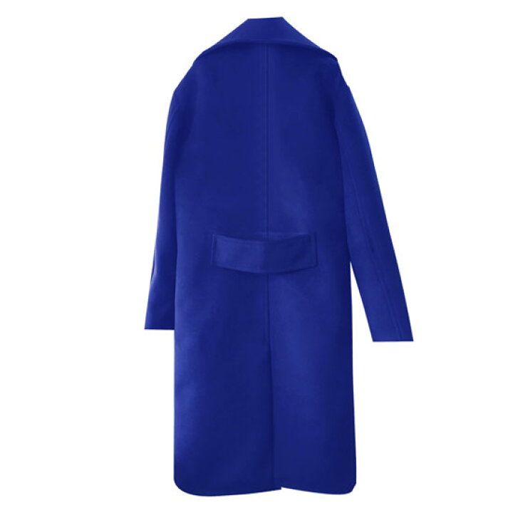 楽天市場】チェスターコート メンズ ロングコート ロイヤルブルー  