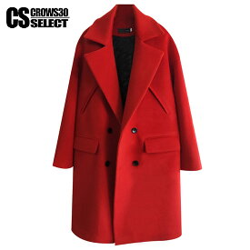 楽天市場 ロングコート 赤 メンズファッション の通販