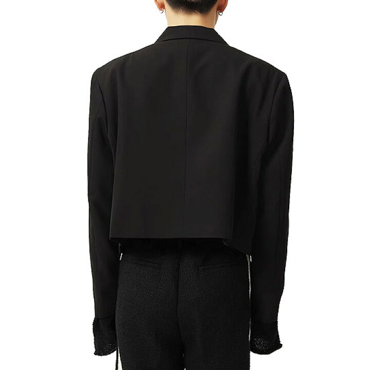 楽天市場】テーラードジャケット メンズ ショート丈 ジャケット モード  