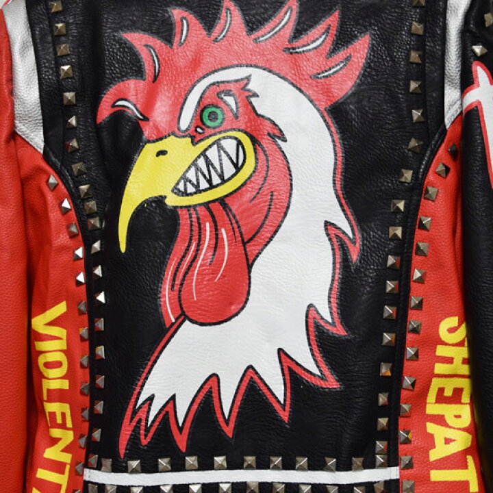 楽天市場】ライダースジャケット メンズ V系 ライダース メンズ 鋲 