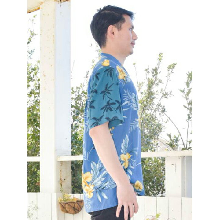 楽天市場 アロハシャツ Two Palms メンズ シャツ 半袖シャツ メイドインハワイ Aloha 挙式 結婚式 リゾートシャツ メンズ ファッション リゾート 海 ビーチ ポルーア S M Aloha Diaries ハワイセレクトshop