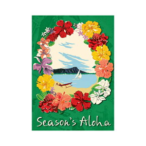 nCA NX}XJ[h iHawaiian Christmas Lei nCA NX}X Cj Xmas Christmas O[eBOJ[h |XgJ[h bZ[WJ[h G͂ ^[ nC G CeA 