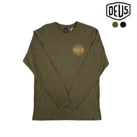 【SALE 40%OFF】デウスエクスマキナ Deus EX Machina Tシャツ CERTIFIED LS TEE ロングスリーブTシャツ DMF2011295 長袖Tシャツ ロンT メンズ レディース アウトドア サーフィン バックプリント オリーブ