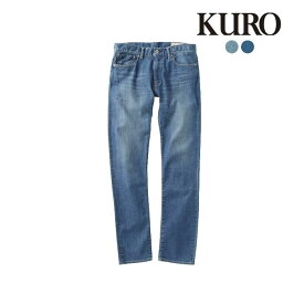 【SALE 20%OFF】KURO クロ HELVETICA WASH 002ヘルベチカ ウォッシュ 002 ボトムス メンズ 962922 963319 DENIM デニム ストレッチ MENS メンズ テーパード