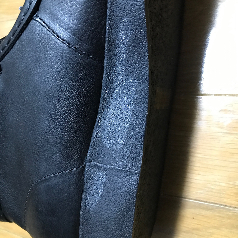 [B品]　CLARKS　クラークス　PADMORE　25.5cm　79161　ブラックレザー　ワラビー　ブーツ