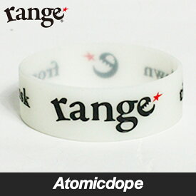 【range】rubber bracelet ラババン ラバーバンド 蓄光 レンジ