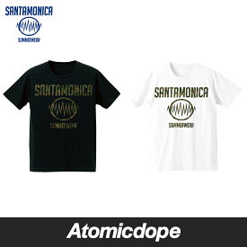 SANTAMONICA SUMMERWEAR SMSW logo Tシャツ 半袖 黒 白 迷彩 Tee Black White Camo サンタモニカ サマーウェア