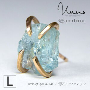 yLTCYzANA} / VR sAX Ў / 14KGF S[htBh /  tbN / ̓I JbR ANZT[ /@_@/ amb-gf-ps04-l-aqu /@AmerBijoux/Unus