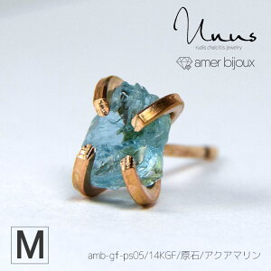 yMTCYzANA} / VR sAX Ў / 14KGF S[htBh /  tbN / ̓I JbR ANZT[ /@_@/ amb-gf-ps05-m-aqu /@AmerBijoux/Unus