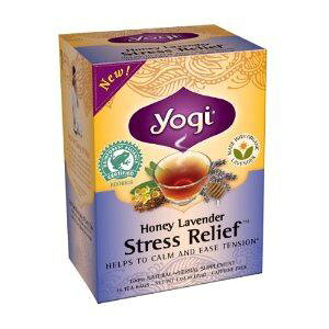 Yogi Tea MeB[ nj[x_[XgX [t eB[ 16ܓ Honey Lavender Stress Relief n[ueB[