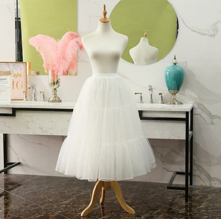 1度のみ着用☆ウエディングドレス パニエなし 