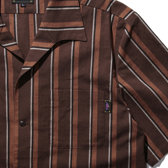 楽天市場】(ローター) ROTAR Italian Collar Stripe Shirt イタリアン