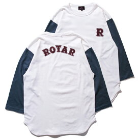 (ローター) ROTAR Base Ball LOGO BB Tee ベースボール ロゴ 七分袖 rt2147606