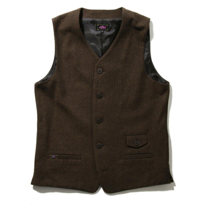 楽天市場】(ローター) ROTAR Herringbone Vest ヘリンボーン ベスト 