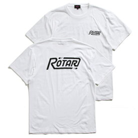 (ローター) ROTAR Bullet logo Tee バックプリント Tシャツ rt2247715　ブラック ホワイト グリーン バーガンディ