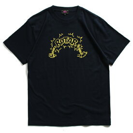 (ローター) ROTAR Liberation Tee ロゴ プリント Tシャツ rt2247716 ホワイト ライトいエラー ダークネイビー