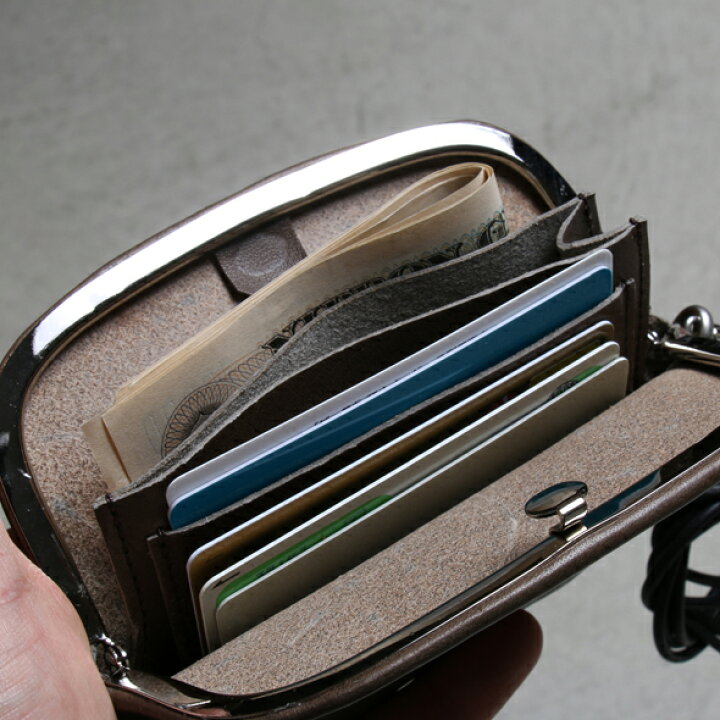 楽天市場】(ローター) ROTAR Gamaguchi slim wallet がま口 スリム 