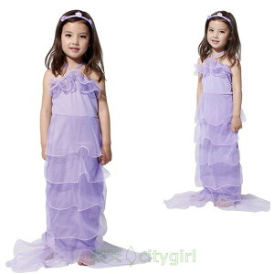 【CityGirl】ハロウィン コスプレ 人魚姫 プリンセス お姫様 可愛い 動物服 かわいい 童話 モテる 民族衣装 舞台劇 子供用 おもしろ コスチューム かわいい 文化祭 忘年会 舞台衣装 演出服 cospla