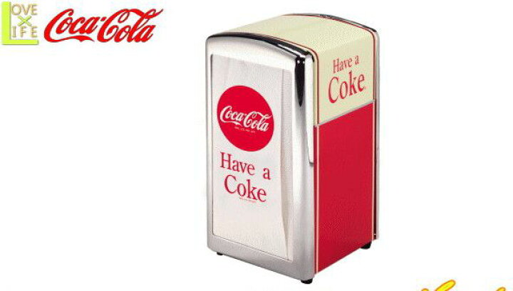 楽天市場 コカ コーラ Coca Cola コカコーラ ナプキンディスペンサー Napkin Dispenser R ナプキン入れ コーク アメリカン雑貨 ドリンク ブランド アメリカ かわいい おしゃれ コカコーラよりたくさんのグッズが登場 かっこいい空間を