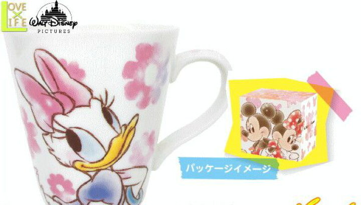 楽天市場 ディズニーキャラクター ファジー柄マグカップ デイジーダッグ デイジー グッズ Disney コップ カップ マグ キャラ グッズ かわいい ディズニーキャラ大集合 水彩画のようなイラストがとっても素敵 プレゼントにも喜ばれます