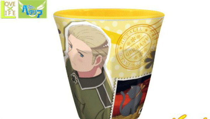 楽天市場 ヘタリア メラミンカップ ドイツ The World Twinkle コップ カップ メラミン キャラ グッズ キャラクター かっこいい アニメ ａｏｉデパート