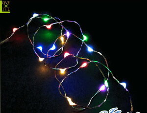【イルミネーション】【20球】ジュエリーライト【7色ミックス】【レインボー】【タイマー付き】【LED】【室内用】【装飾】【宝石】【ジュエル】【蛍】【室内用】【小物】【クリスマス】