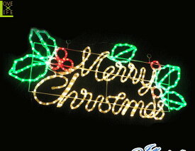 楽天市場 メリークリスマス 文字 電飾の通販