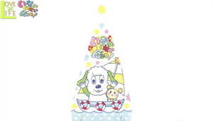 【いないいないばあっ!】キャップタオル【ぷかぷかマリン】【教育テレビ】【ワンワン】【NHK】【テレビ】【番組】【タオルキャップ】【お風呂】【プール】【海水浴】【レジャー】【湯